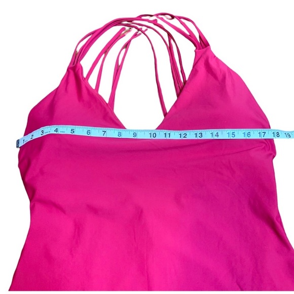 BCBG Maxazaria Red One Piece Swimsuit - Picture 8 of 9